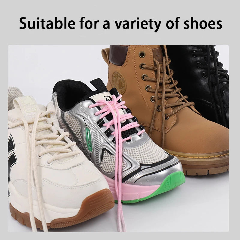 Classic Round ShoeLaces 20 Colours Durable Solid Shoelaces Sneakers Boots Shoelace rope 70cm/90cm/120cm/150cm 1Pair