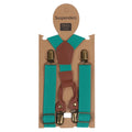 Cute Fashion Kids Elastic Leather Suspenders Children Belt Baby Boys Girls Adjustable Clip - on Y - Back - Visuel 14 | SAMAG