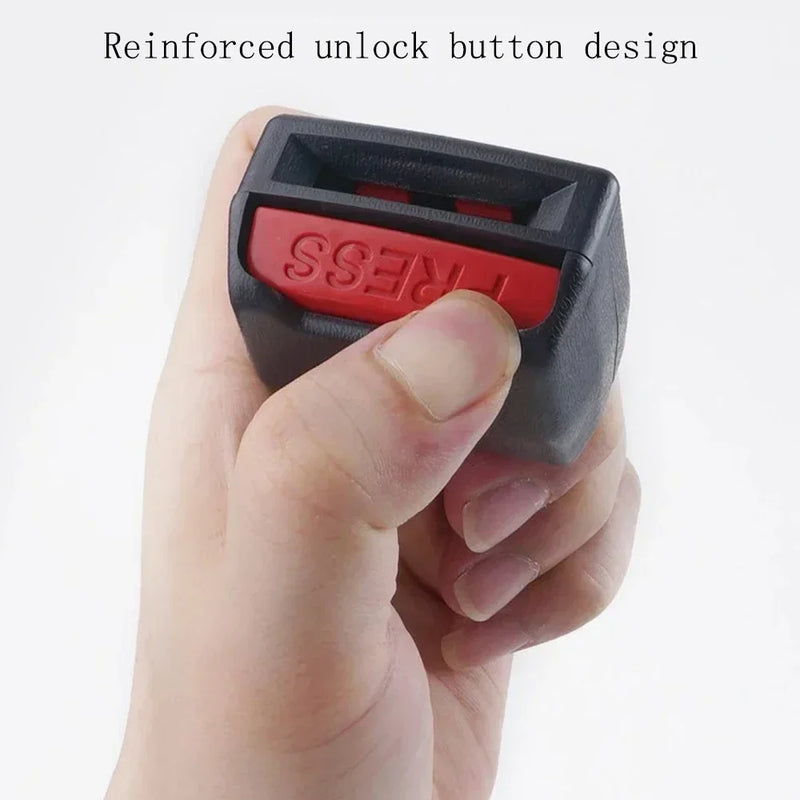 Car Seat Belt Clip Extender Safety Seatbelt Lock Buckle Plug Thick Insert Socket Extender Safety Buckle Seat Belt Cover