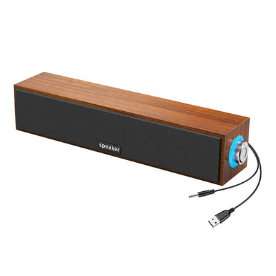 6W Wired & Bluetooth Soundbar E3090 Home Desktop Computer | SAMAG