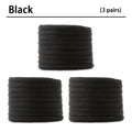 New Half Round High Quality Shoelaces 5mm Width Solid Color Shoelace Sneaker Classic Shoe Laces 1 Pair/3 Pair/5 Pair