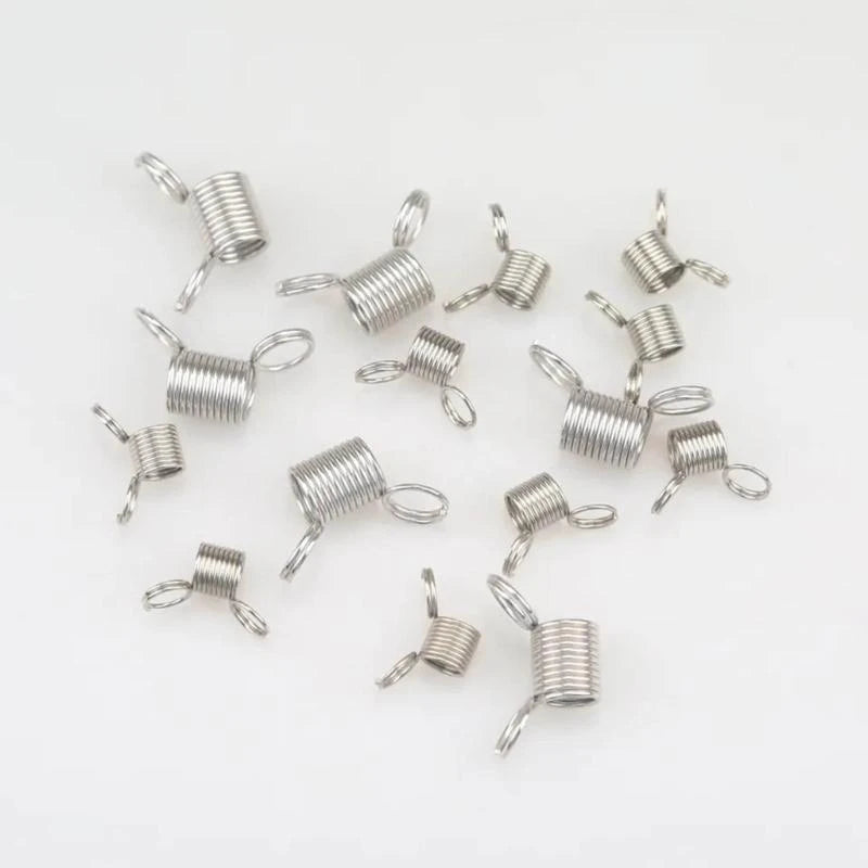 10 Pcs Stainless Steel Bead Stop Creative Bead Wire Ends Jewelry Beading Stringing Wire Tools for Jewelry Making