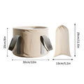 1Pc Foldable Foot Soaking Tub Portable Insulated Spa Bucket with Handles Odor-Free No Power for Travel Home