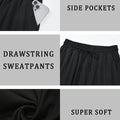 Women's Capri Yoga Pants Loose Soft Drawstring Workout - View 4 | SAMAG