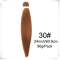 Pre Stretched Braiding Hair 26inch Kanealon for Braids Yaki Straight Synthetic Braids Hair Extension Expressions Braiding Hair