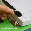 Office Supplies 2/3/4-Ring Binder A4 Folder For Documents Paper File Organizer A4 Binder Folder