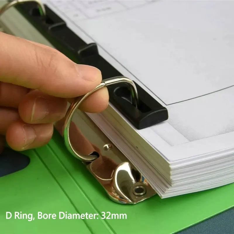 Office Supplies 2/3/4-Ring Binder A4 Folder For Documents Paper File Organizer A4 Binder Folder