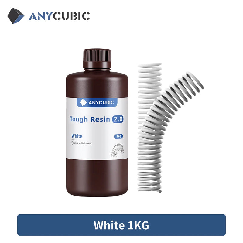 ANYCUBIC Flexible Tough Resin 2.0 405nm UV Resin High Toughness High Rigidity 3D Printer Printing Materials For Photon Mono