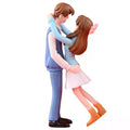 Romantic Couple Figurines Garden Decor Micro Landscape Miniature Home Decoration DIY Craft Pendant Set Outdoor Scene Gift