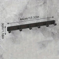 1 Piece Kitchen Facilities Black Aluminum Wall Hook - Perfect For Placing Spatulas And Supplies In The - View 7 | SAMAG