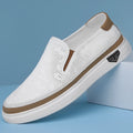 Summer Men Sneakers Genuine Leather Mens Fashion Shoes Luxury Brand Men Casual Shoes Male Designer Shoes Leather Moccasins Men