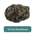 Super Ultra Thin Skin 0.02mm 80-100%Density Men Toupee Brown Black 210# Human Hair System Undetectable Natural Hairline Prosthes