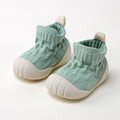 Spring Autumn Baby Boys Girls High Top Walking Shoes Kids Sneakers Child Soft Sole Anti Slip Knitted Infant Newborn Socks Shoes