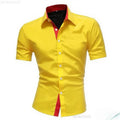 Men's casual business short-sleeved shirt | SAMAG