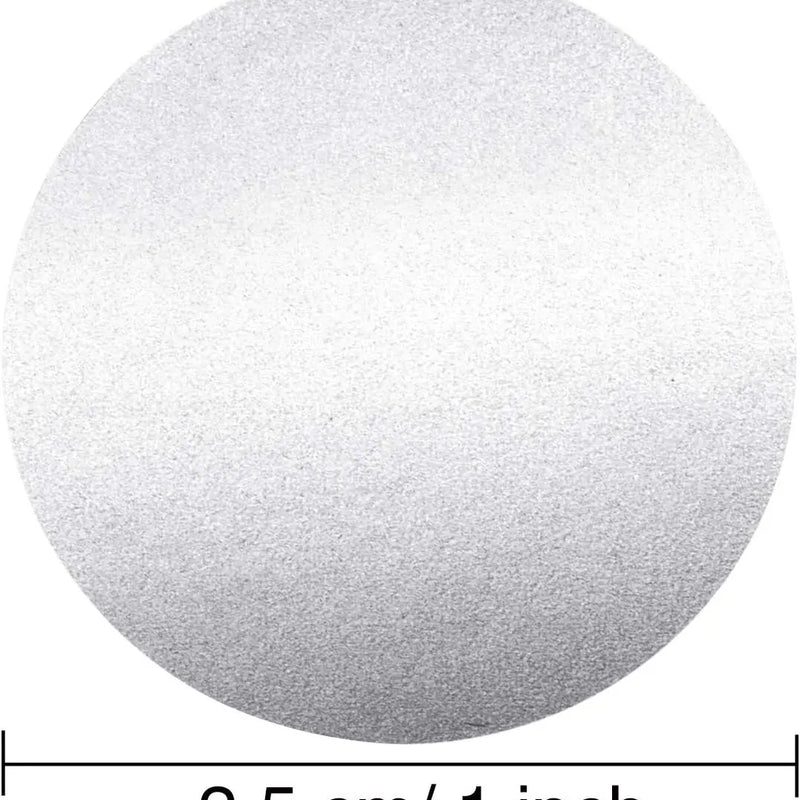 300pcs Scratch Off Sticker Round Labels 1 inch Self Adhesive Peel Stick DIY Labels for Kids Party Reward Gift Game Raffle Ticket