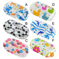 Soft Cartoon PVC Kids Anti Slip Bath Mat Non Skid Safety With Sucker Shower Mat Massage Bathtub Mats Pad