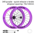 Foldable Bicycle Wheel 20 Inch 406 451 349 Small Deep Rim - View 7 | SAMAG