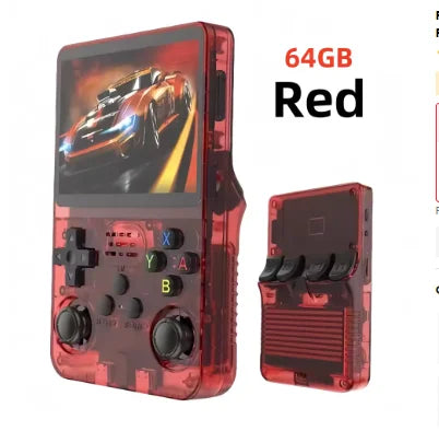 Portable Handheld Game Console 3.5 Inch IPS HD Screen Long Battery Life Type-C Charging Pocket Video Game Arcade Player
