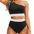 Sexy Single Shoulder Backless Printed Solid Color | SAMAG