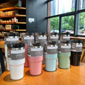 890ml Tumblers Double Wall Water Thermal termos Coffee Mug Flasks Stainless Steel Thermoses 30oz Cup Bottle
