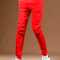 KING JEANS RED Men's Long Pants Bulletproof Business | SAMAG