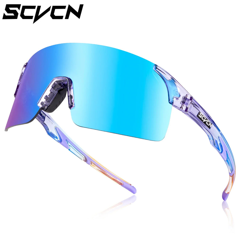 SCVCN NEW Fashion Cycling Sunglasses for Men Women MTB | SAMAG
