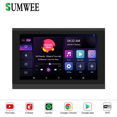 Type 7 Inch Smart Home Background Music Player Stereo | SAMAG