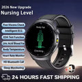2026 New Health Sport ECG AI Diagnosis Smart Watches Men Heart Rate Blood Pressure IP68 Waterproof Smartwatches For Men Women