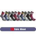 Pairs Man Toe Sport Socks Short Cotton Striped Colorful | SAMAG