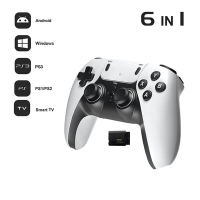 Wireless Gaming Controller For PS1 PS2 PS3 PC Android TV | SAMAG