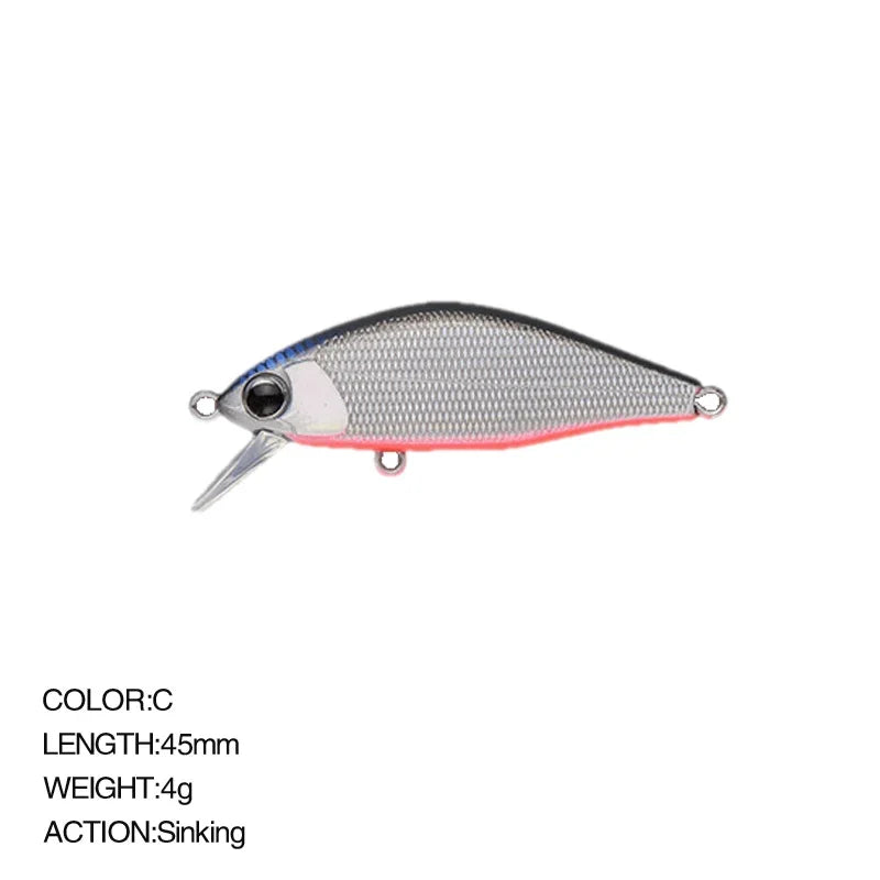 Japan Design Hard Fishing Lure Pesca Issen 45mm 4g - View 14 | SAMAG