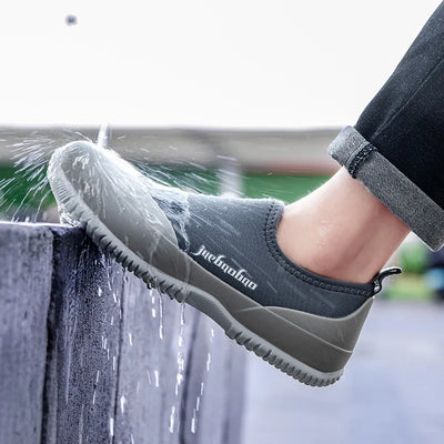 Fashionable Men's Shallow Mouth Anti-slip Rain Boots | SAMAG