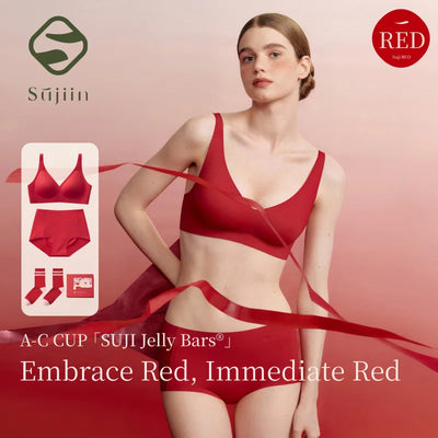 SUJIIN Women's Bra and Panty Set Comfortable Push Up | SAMAG