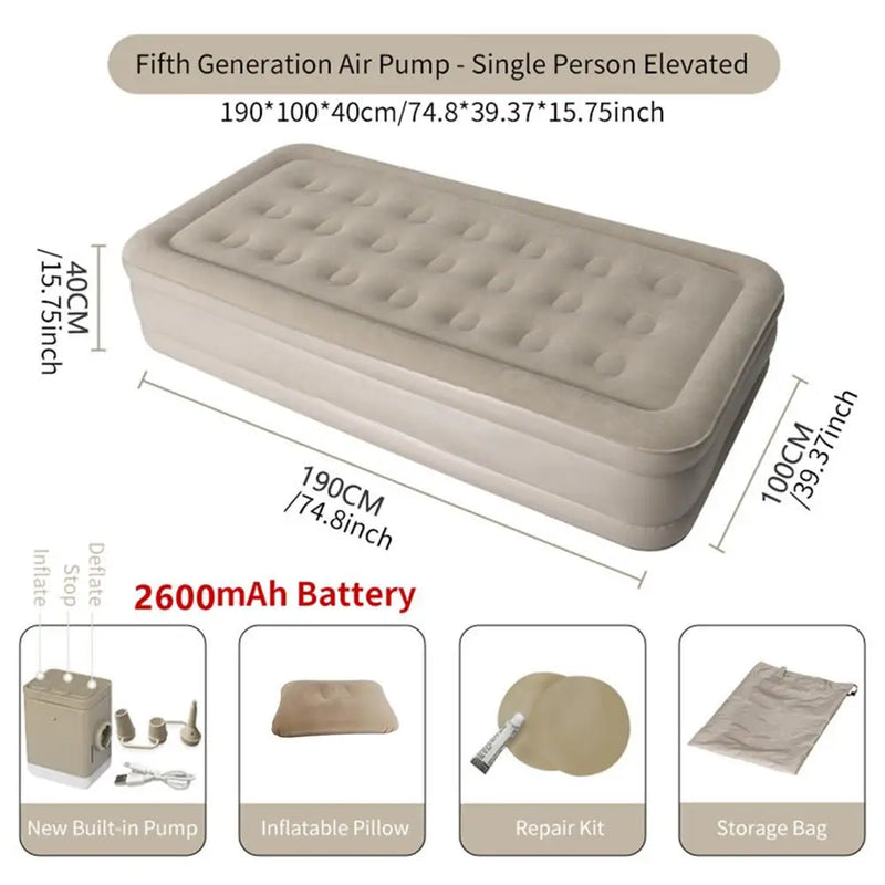 Interior Air Mattress Glamping Mats PVC Inflatable | SAMAG