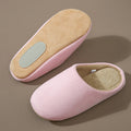 Asgard Women Warm House Slippers Winter 2024 New Silent Flat Bedroom Slides Indoor Cozy Fur Women Cotton Shoes Men Fuzzy Slipper