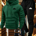 Men's Printed Pullover Hoodie Sweatpants Streetwear | SAMAG