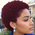 Pixie Cut Wig Wig Human Hair Wig Short Afro Kinky Curly Wigs For Women Full Machine Made Wig