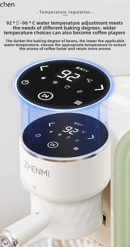 HXL Small Portable Coffee Machine Semi-Automatic Home Espresso Tea Drink Machine