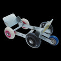 Electric Vehicle Flat Tire Mover - Emergency Cart for Motorcycle/Car/Battery-Powered Vehicles