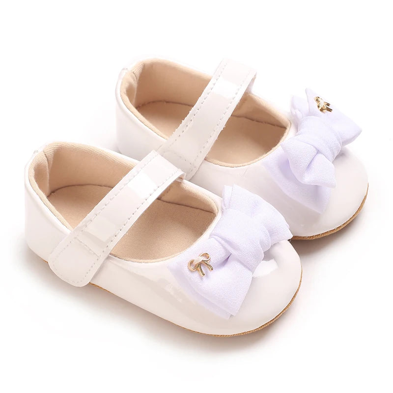 VALEN SINA 0 - 18 Months Newborn Girl White Baptism Shoes - View 8 | SAMAG