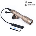 Strobe Flashlight Surefir SF M300 M300W Scout Light WADSN Tactical Torch M600 M600W LED White Lamp Hunting Camping Airsoft X300