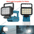 LED Work Light For Makita 18V Battery Cordless Camping Lights Portable Flood Lamp Flashlight Power Tool Accessory