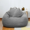 1/2Pcs Lazy Sofa Cover Soft Comfortable Sofa Chair Decorative Breathable Chair Sofa Cover with 3 Side Pocket for Furniture Decor