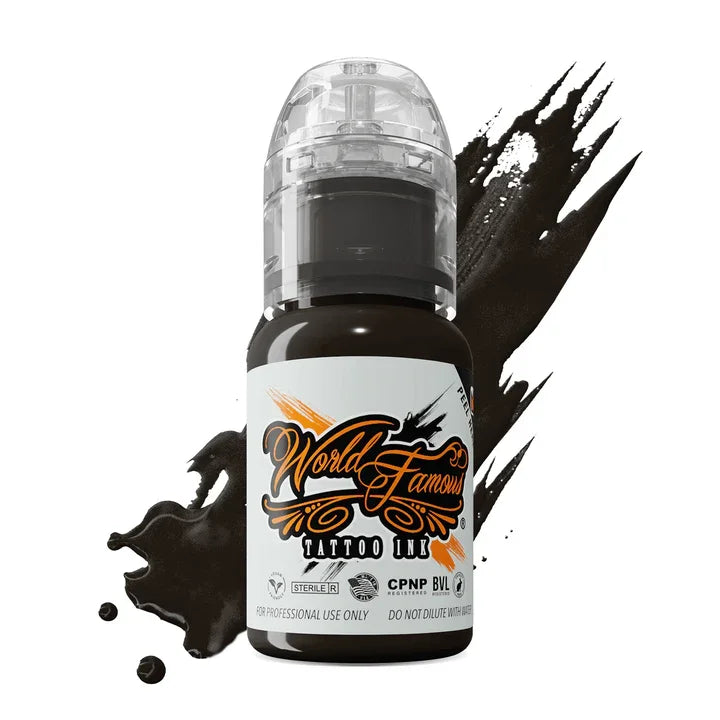17Colors 15ML Tattoo Ink Pigment Body Color Drawing Art Tattoo Ink Semi-permanent Makeup Tattoo Supplies for Tattoo Artists