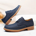 New Men's Lace-Up Casual Shoes For Autumn And Winter Fashionable Business Comfort Office Shoes  Outdoor Breathable Walking Shoes