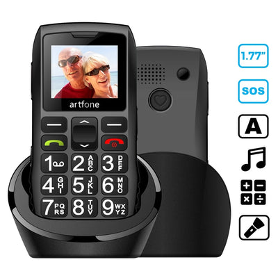 Artfone C1+ Bar Senior Mobile Phone With Free Charging | SAMAG