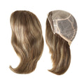Alwayshair 100% European Virgin Hair Wig 6" 8"10" Injection Lace Lady Wig Silky Straight Short Human Hair French Lace Front Wigs