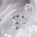 VENTFILLE 925 Sterling Silver Irregular Design Wave