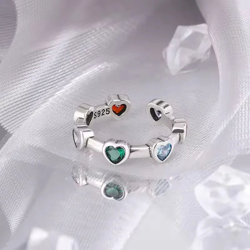 VENTFILLE 925 Sterling Silver Irregular Design Wave