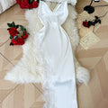 Sexy Lace Patchwork Pajamas Comfortable And Casual Long | SAMAG